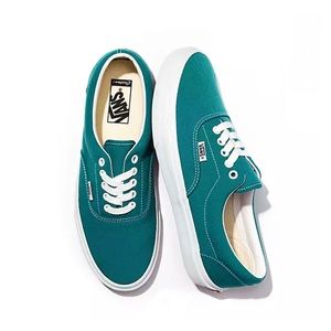 Vans era bistro green canvas sneaker shoes new